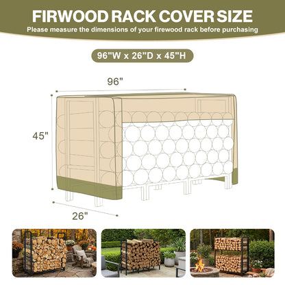 Outdoor Firewood Rack Cover
