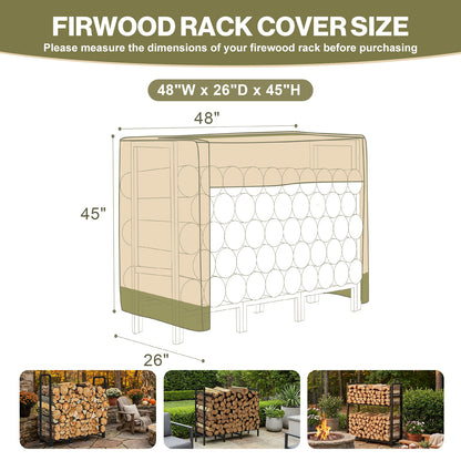 Outdoor Firewood Rack Cover