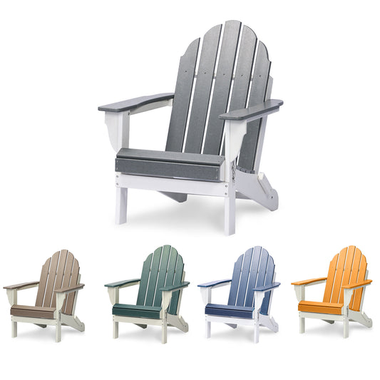 31.5(L)x28.74(W)x37(H) inch Folding Adirondack Chair