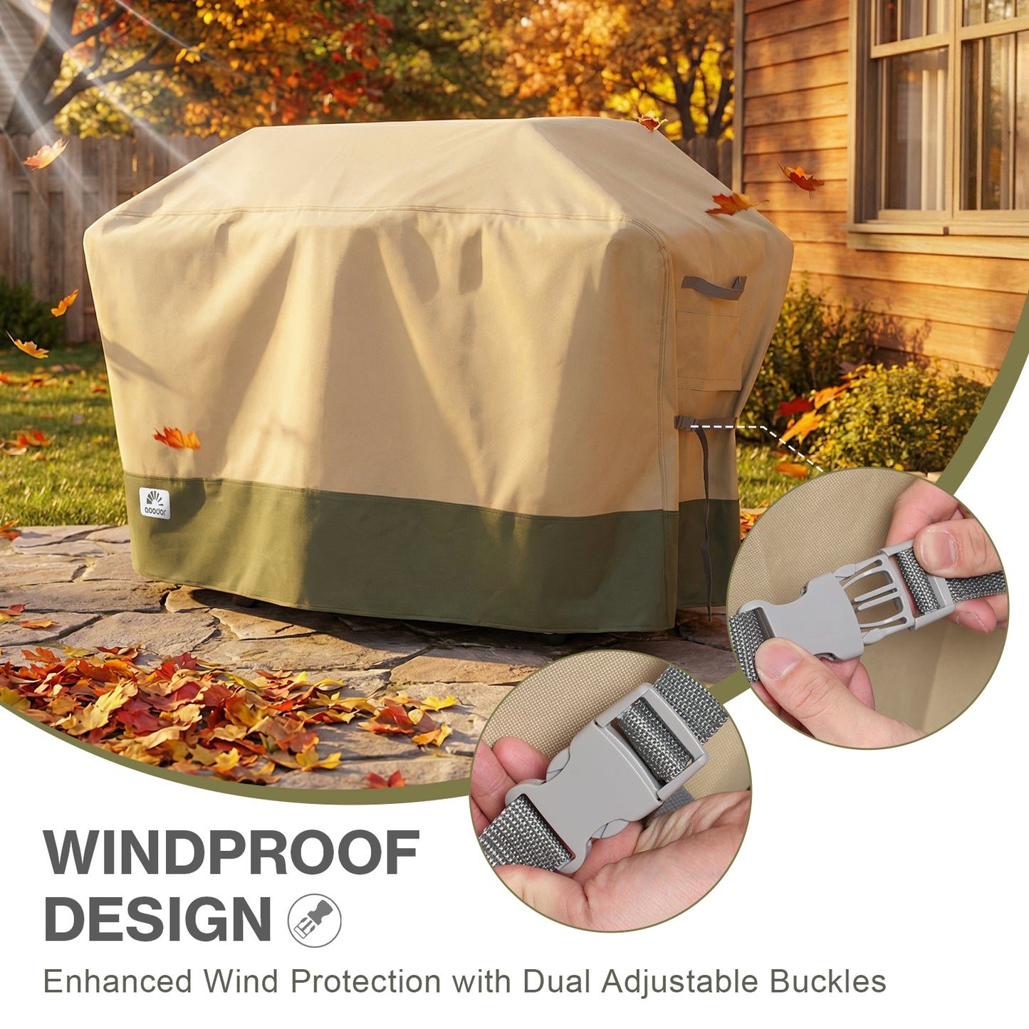 Outdoor BBQ Grill Cover for Burners Propane Grill