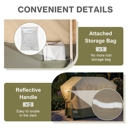 Outdoor BBQ Grill Cover for Burners Propane Grill