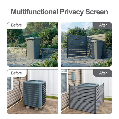 Patio Privacy Screen 49''W x 50''H Air Conditioner Fence