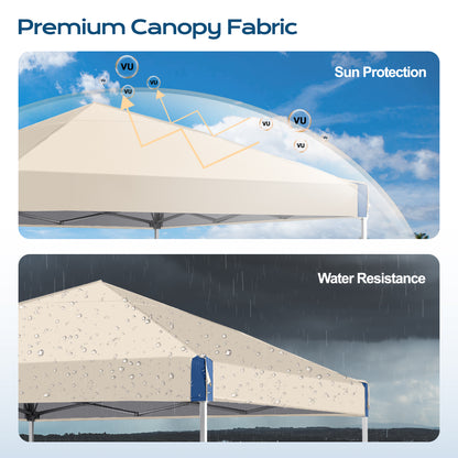 10x10/12x12 ft. Pop Up Canopy Tent with Roller Bag