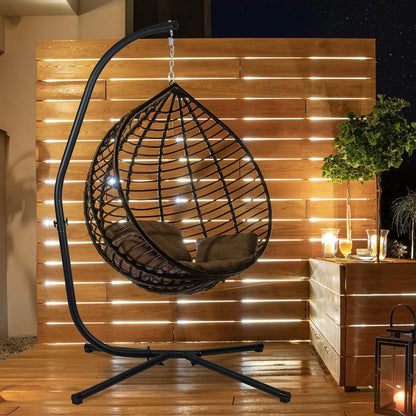 Hammock Steel Stand Only C-Stand - 300 Pound Capacity  Aoodor LLC