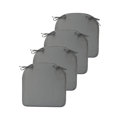 Outdoor Chair Cushion Soft and Fade-resistant Polyester Gray Aoodor