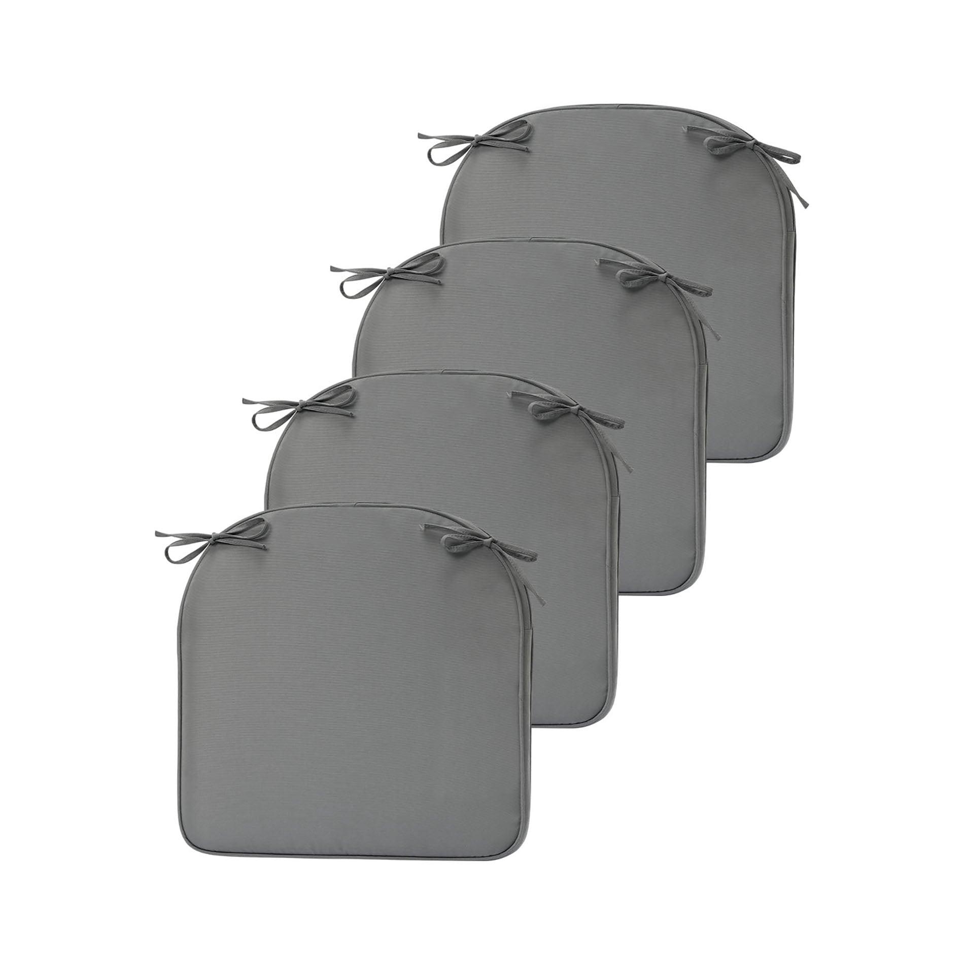 Outdoor Chair Cushion Soft and Fade-resistant Polyester Gray Aoodor Aoodor 