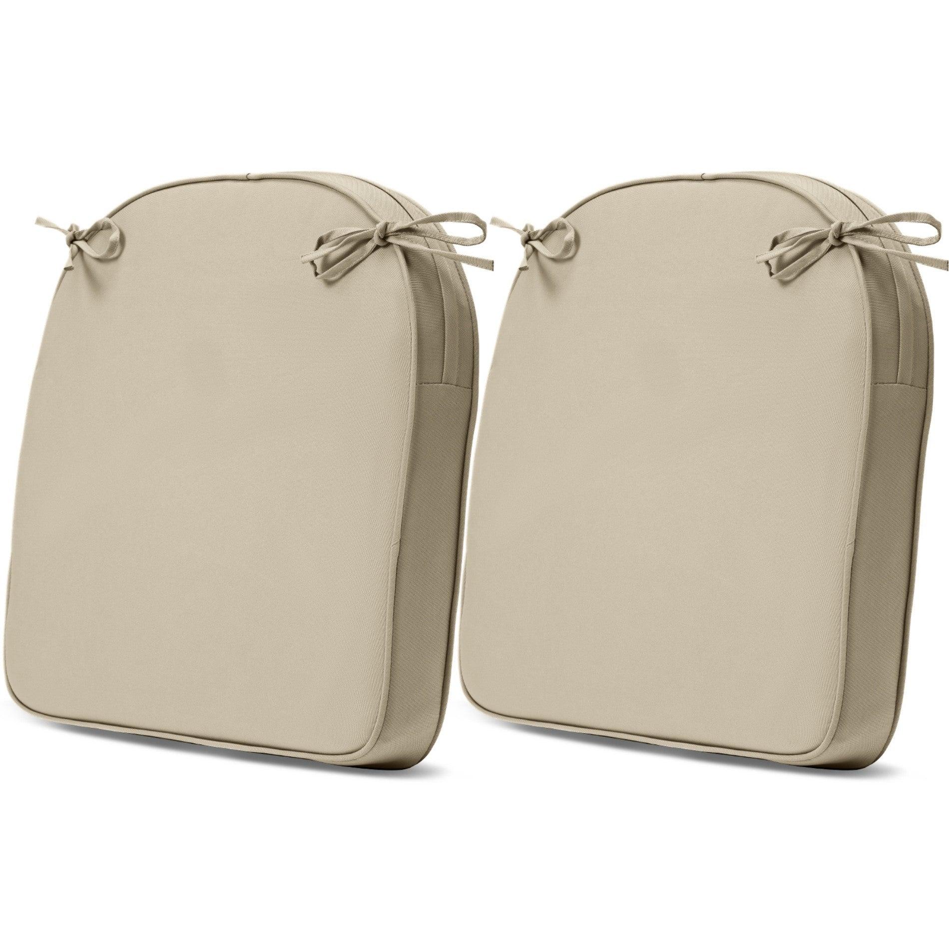 Outdoor Chair Cushion Soft and Fade-resistant Polyester Khaki Aoodor Aoodor 