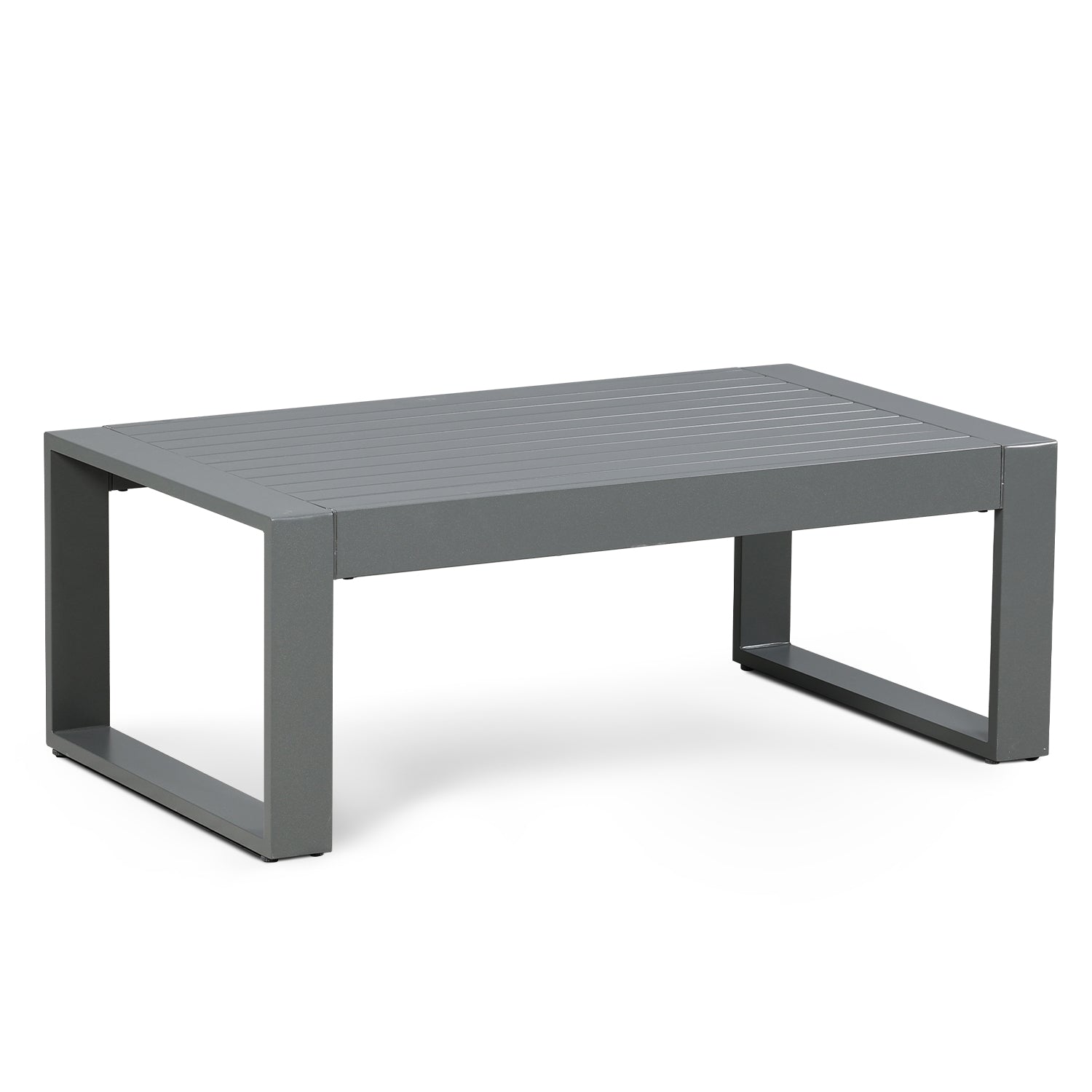 Aluminum Outdoor Coffee Table 39.3"x24.8"x16.1" - Stylish and Durable Addition to Your Outdoor Space Furniture Aoodor LLC   