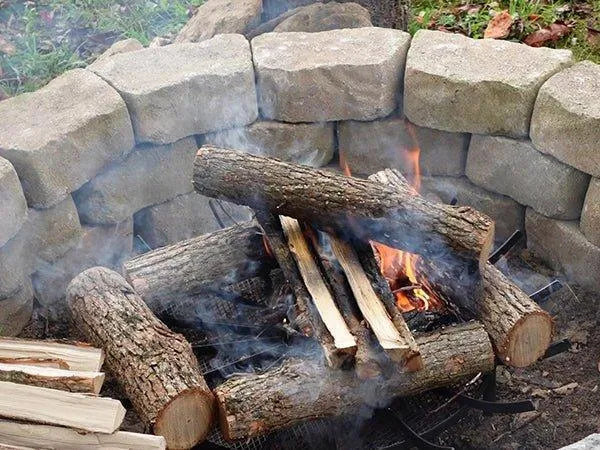 28''/32''/36''Round Spider Wagon Wheel Firewood Grates, Heavy Duty Fire Pit Grate Tool Aoodor   