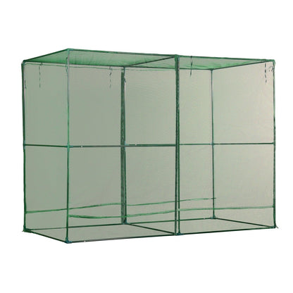 Crop Cage Plant Protection Netting Tent with Zipper for Vegetables Fruits and Plant Greenhouse Aoodor LLC 8'×4'×6'