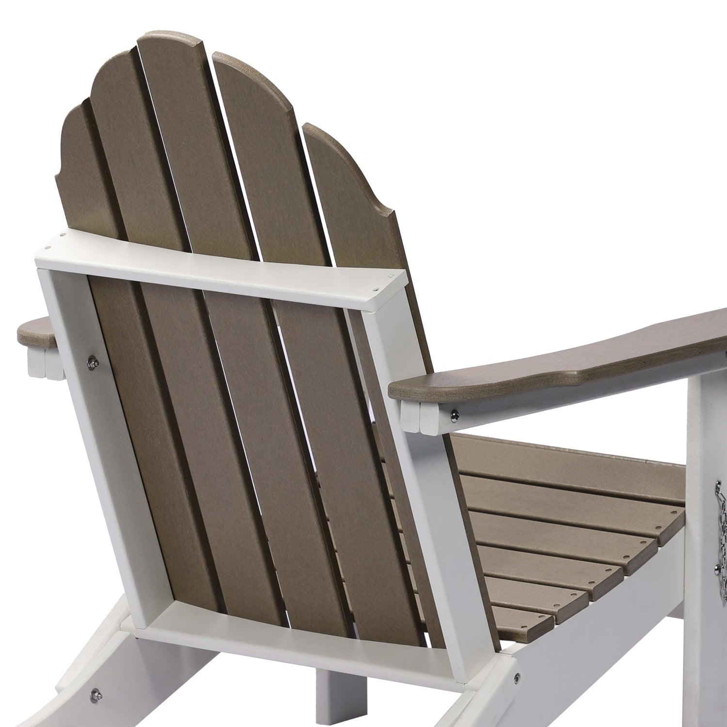 Folding Adirondack Chair 31.5'' (L) x 28.74'' (W) x 37'' (H) Furniture Aoodor