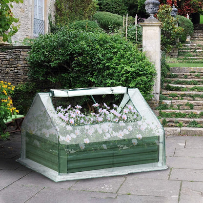 Greenhouse With Raised Garden Beds Greenhouse Aoodor