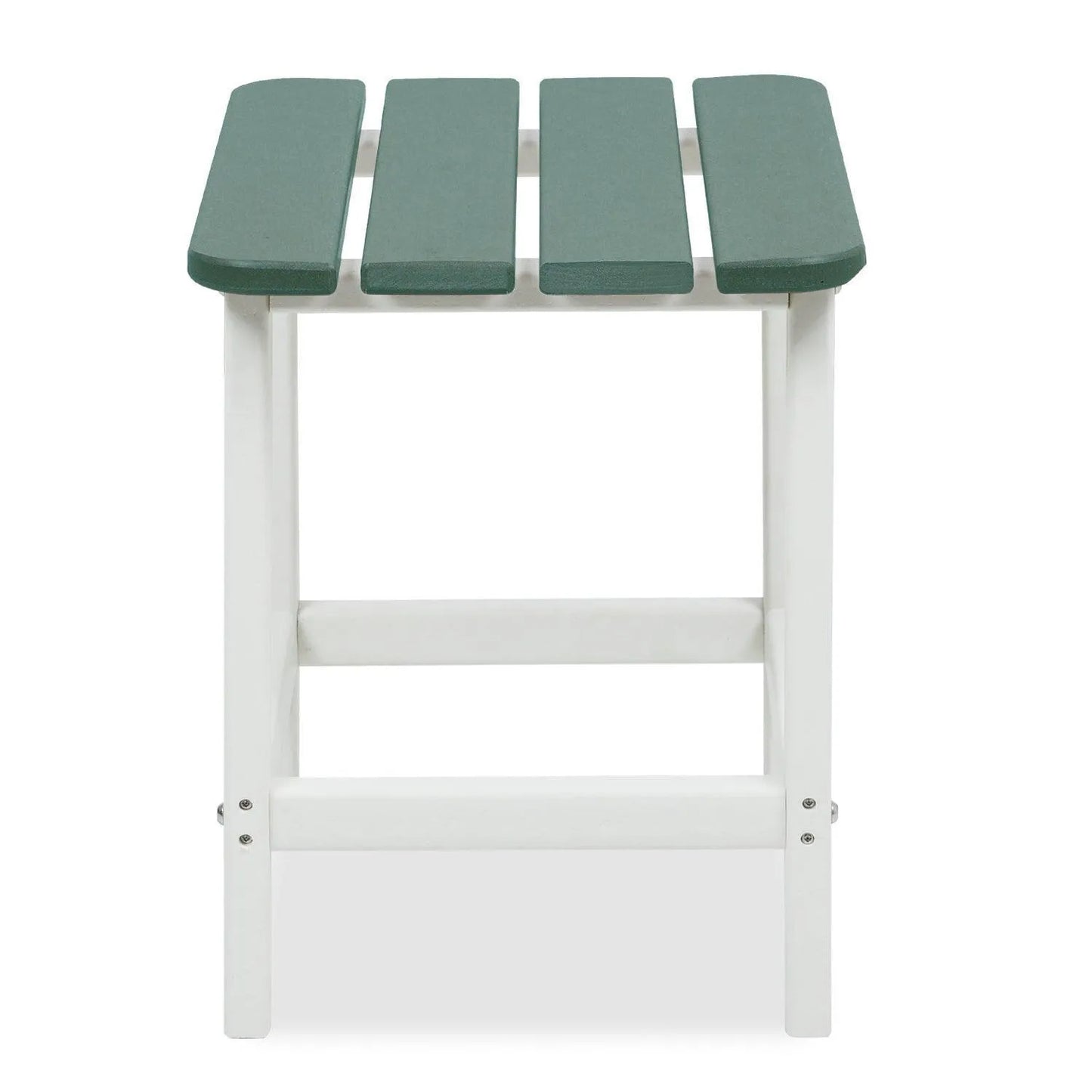 Outdoor Side Table, Square Adirondack Patio End Table for Patio, Pool, Porch Furniture Aoodor   
