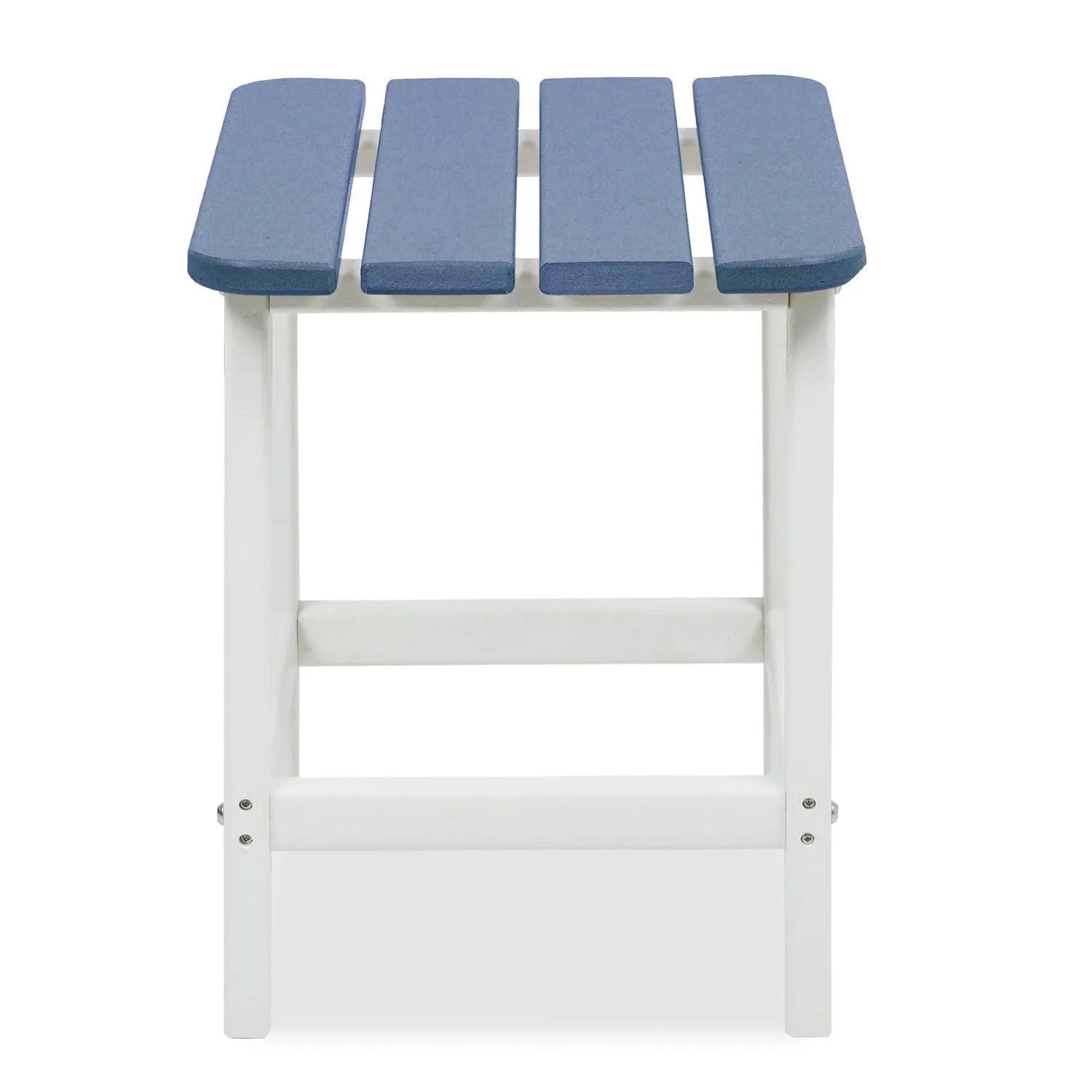 Outdoor Side Table, Square Adirondack Patio End Table for Patio, Pool, Porch Furniture Aoodor   