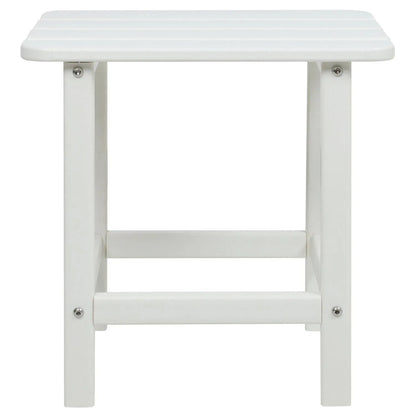 Outdoor Side Table, Square Adirondack Patio End Table for Patio, Pool, Porch Furniture Aoodor   