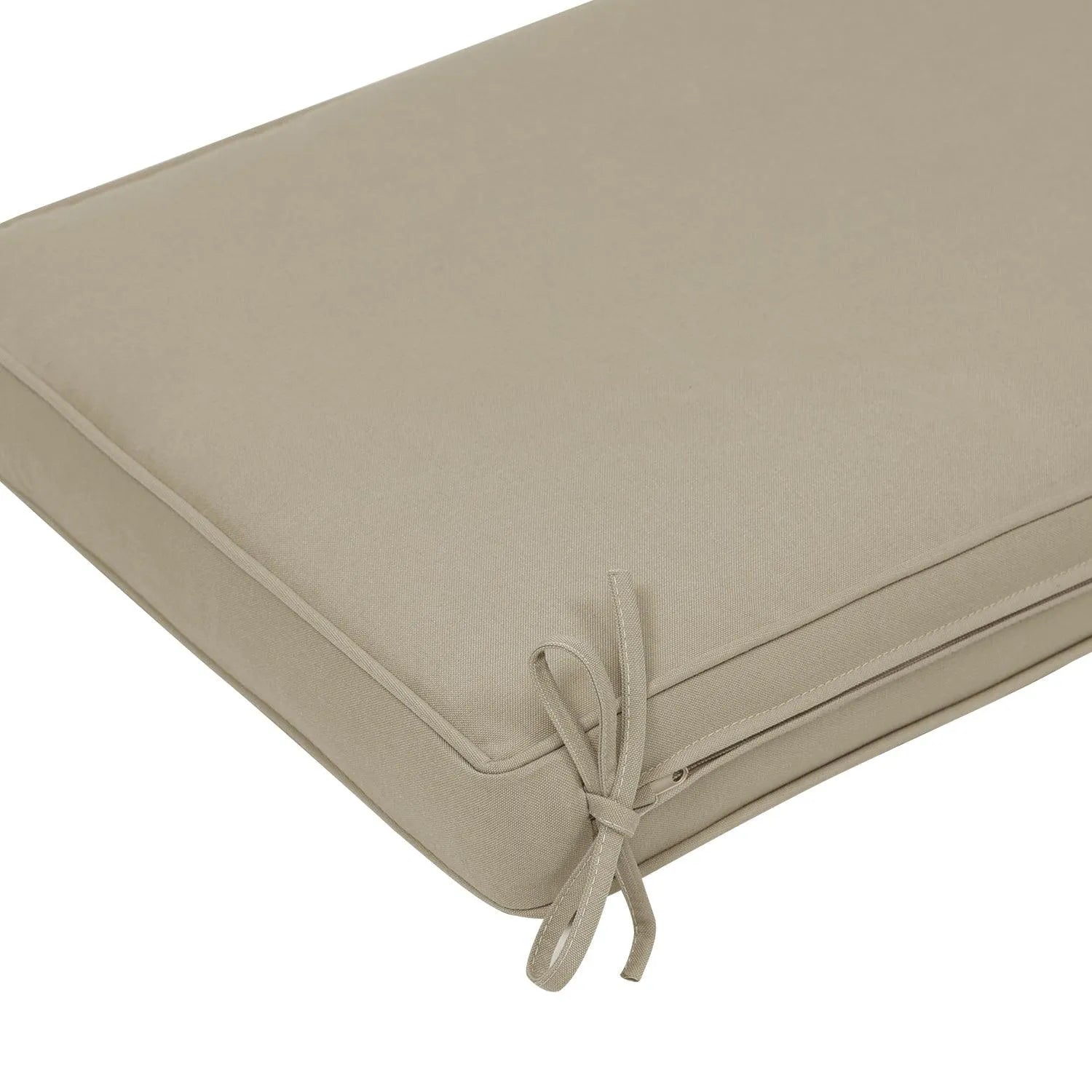 Patio Bench Cushion 46.5” x 17.5” x 3” CUSHION Aoodor