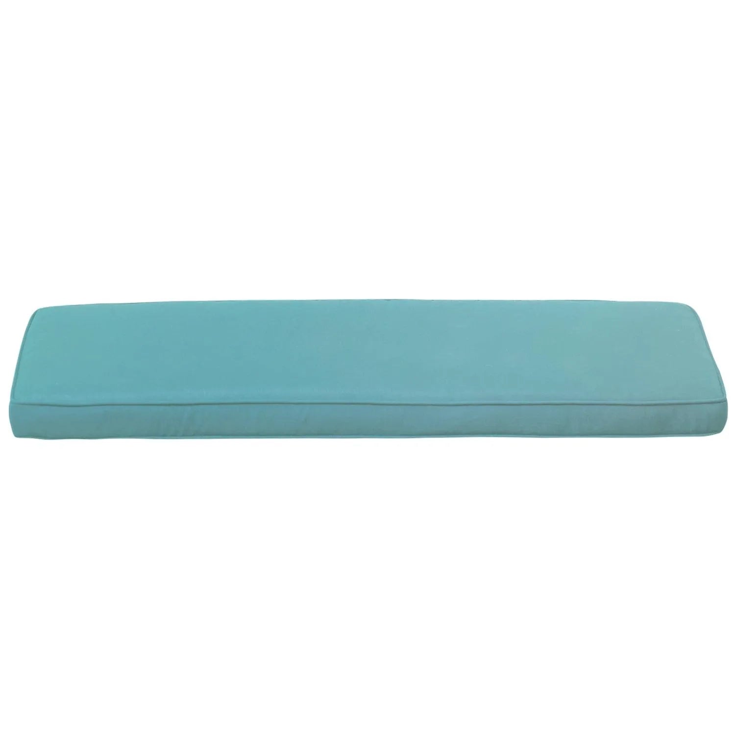 Patio Bench Cushion 46.5” x 17.5” x 3” CUSHION Aoodor Turquoise