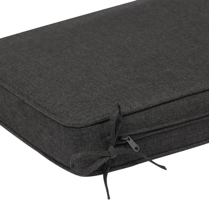 Patio Bench Cushion 46.5” x 17.5” x 3” CUSHION Aoodor