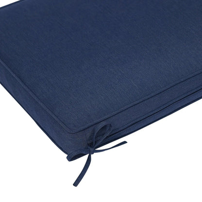 Patio Bench Cushion 46.5” x 17.5” x 3” CUSHION Aoodor