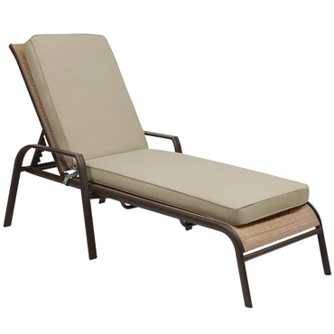 Patio Chaise Lounger Cushions Set of 2, Olefin Fabric, Water-Resistant, 72x21x3 Inches(Only Cushions) CUSHION Aoodor   