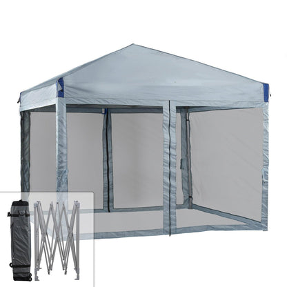Pop Up Canopy Tent with Removable Mesh Sidewalls Gazebo part Aoodor LLC