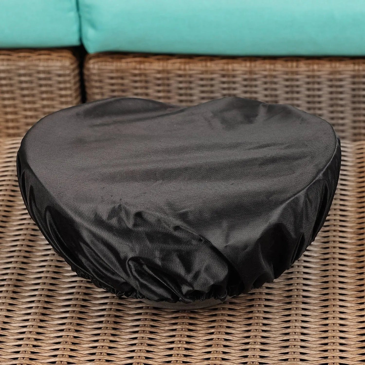 Portable Concrete Fire Pit - Indoor/Outdoor Tabletop Fireplace for Balcony, Patio Decor Tool Aoodor   
