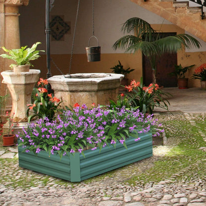 Raised Garden Bed Greenhouse Aoodor